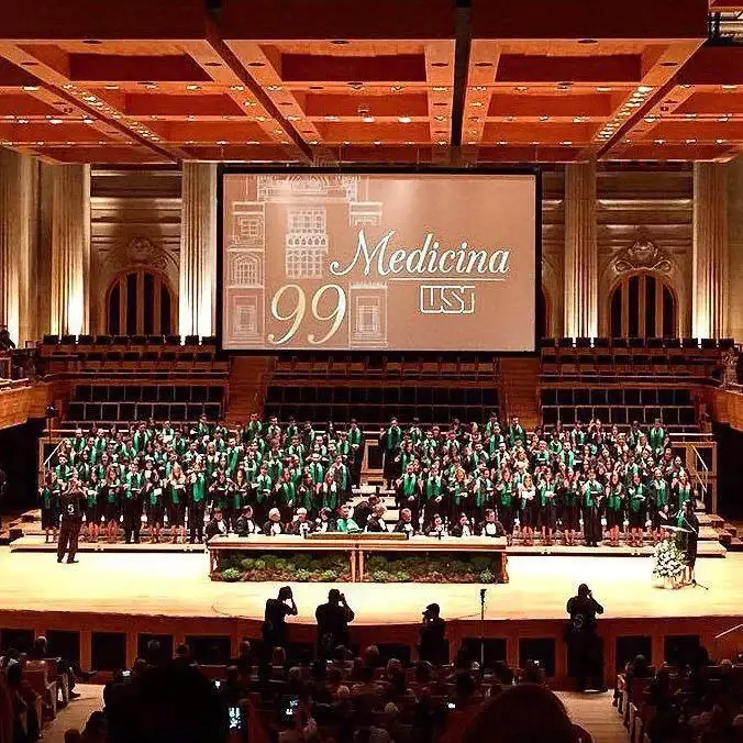 Cerimônia de formatura da Medicina USP