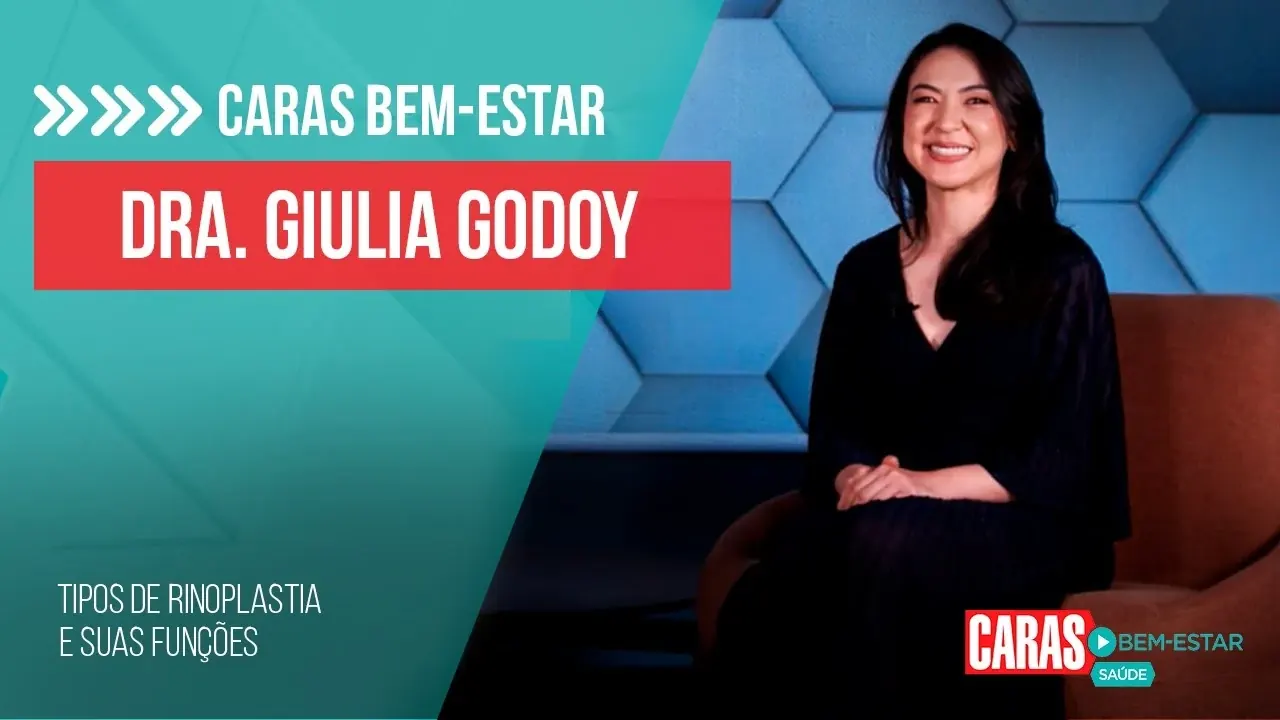 Capa do vídeo Caras Bem-Estar: Dra. Giulia Godoy explica os tipos de rinoplastia